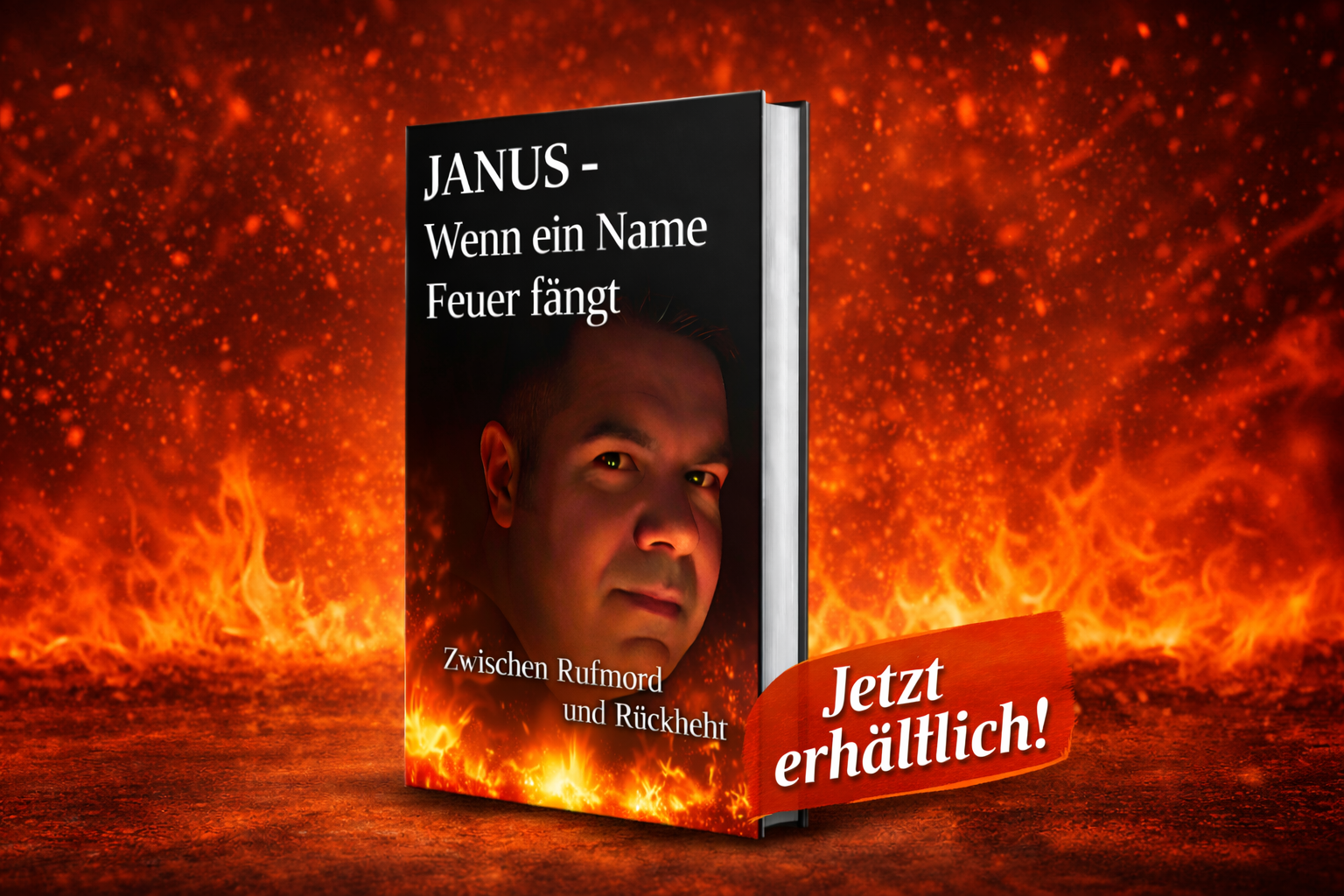 Buch „JANUS – Wenn ein Name Feuer fängt“ von Janus Nowak