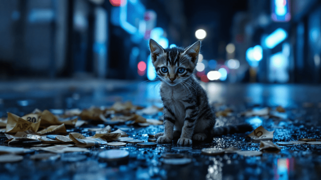 Ein Name für die Katze, ein Dauerauftrag fürs Gewissen